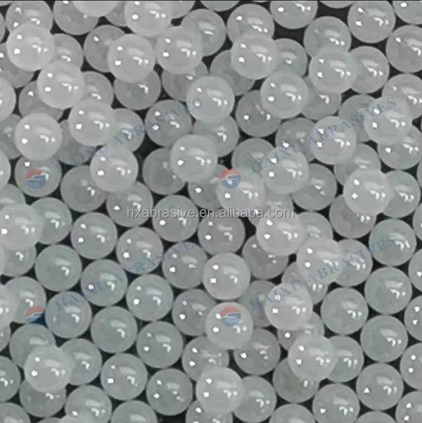 Billes d'oxyde de zirconium stabilisé à l'yttrium de 3 mm, média de polissage par culbutage en zircone -2-Zirconia ceramic sand,Ceramic Bead-Haixu Abrasive