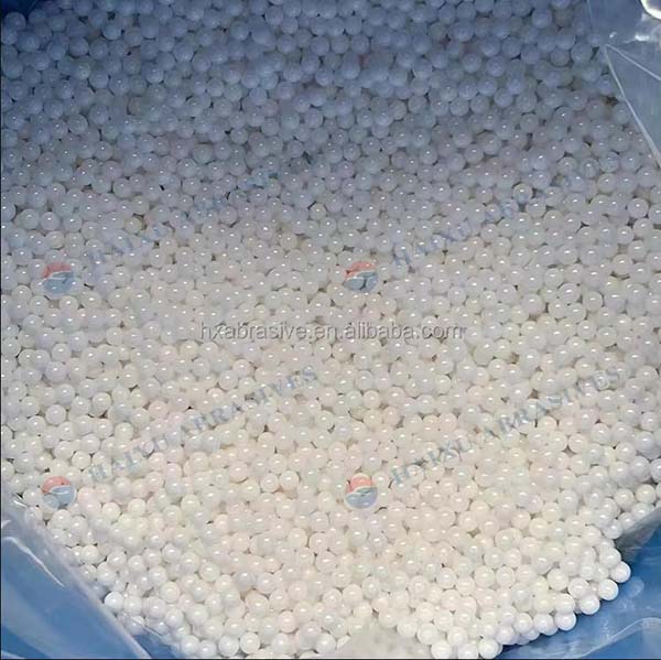 Billes d'oxyde de zirconium stabilisé à l'yttrium de 3 mm, média de polissage par culbutage en zircone -1-Zirconia ceramic sand,Ceramic Bead-Haixu Abrasive