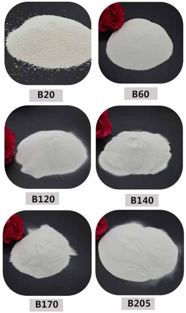 B120 B205 Zirconia Ceramic Sand For Sandblasting Mobile Phone Cases -2-Zirconia ceramic sand,Ceramic Bead-Haixu Abrasive